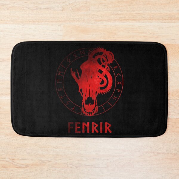 Item preview, Fenrir Runic Circle Red designed and sold by geoceltic.