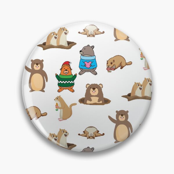 Item preview,  Groundhog Pattern  designed and sold by Mariano Topno.