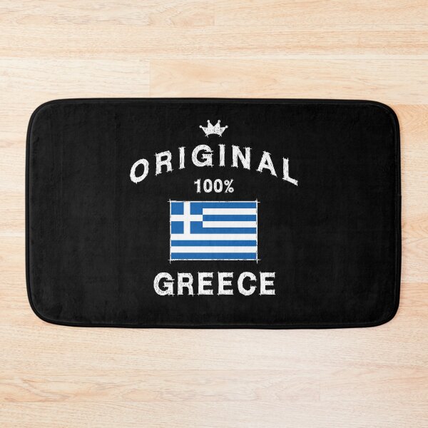 Item preview, Greece greek flag flag designed and sold by GeogDesigns.