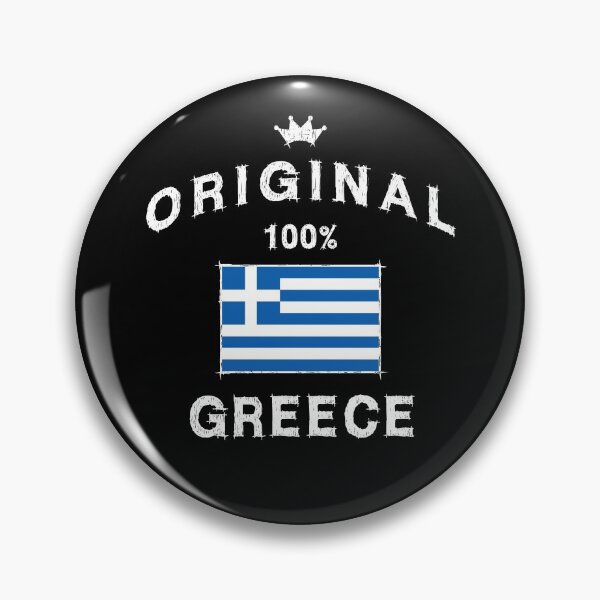 Item preview, Greece greek flag flag designed and sold by GeogDesigns.