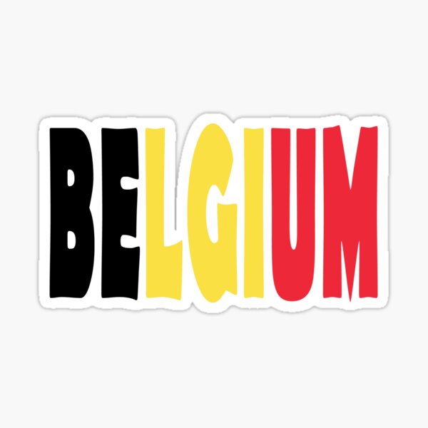 Belgium Stickers | Redbubble