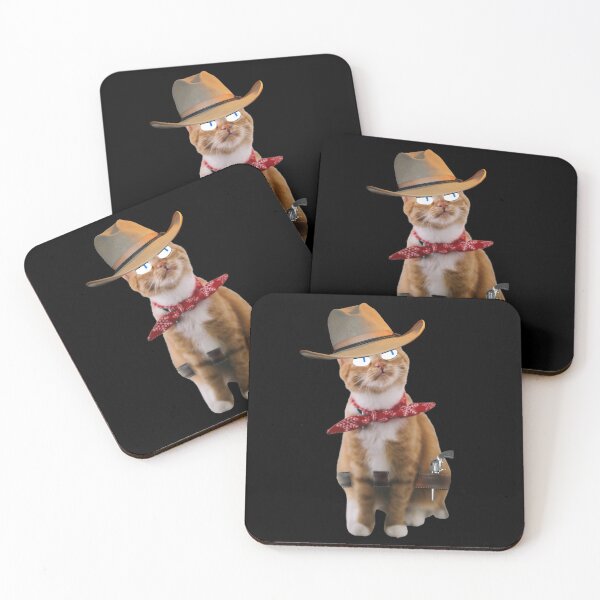 Item preview, Cowboy cat designed and sold by Kaiserka-art.