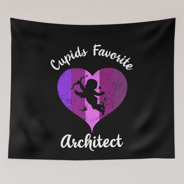 Item preview, Cupids Favorite Architect Valentines Day designed and sold by juvajay.