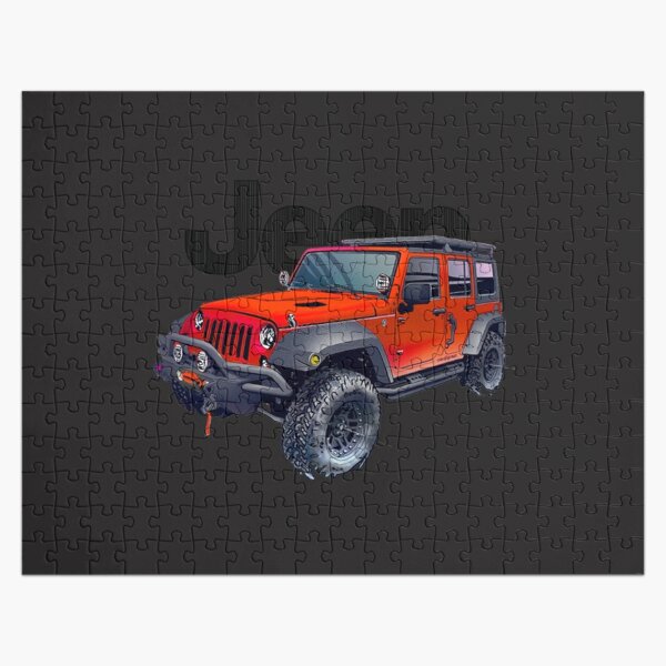 Jeep Wrangler Jk Jigsaw Puzzles | Redbubble