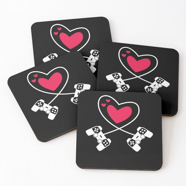 Item preview, Gaming Heart Valentines Day Love Gamer designed and sold by MooonTees.