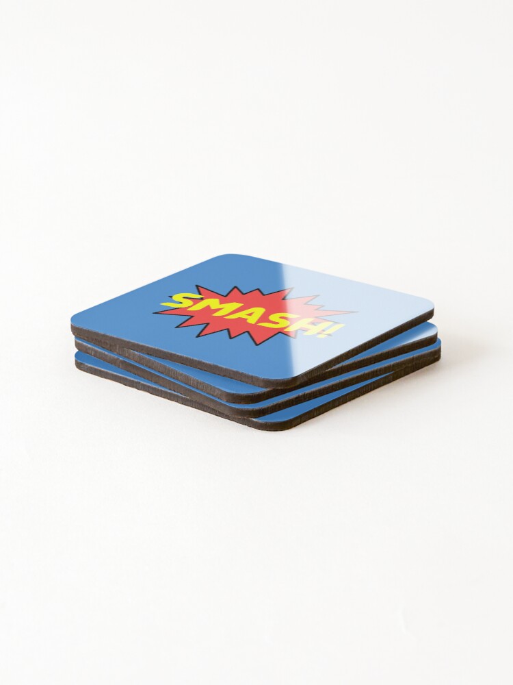 Thumbnail 4 of 5, Coasters (Set of 4), SMASH! designed and sold by PureGeometry.