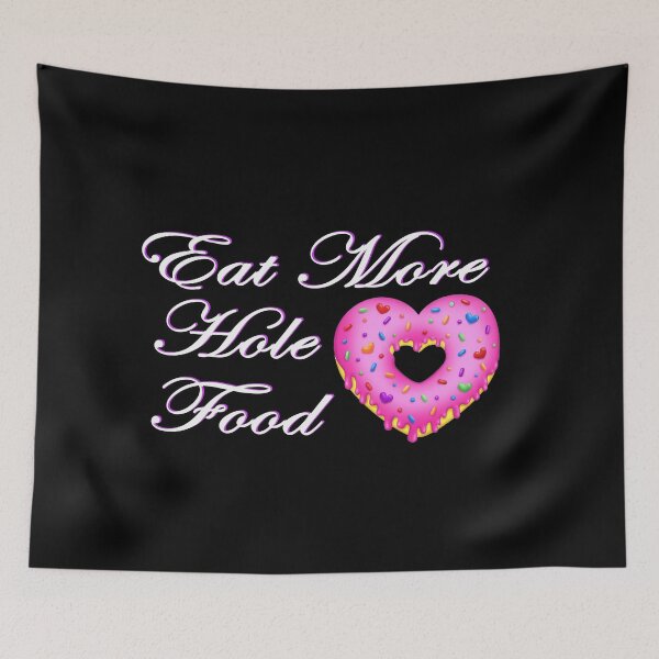Artikelvorschau, Eat More Hole Foods, lustiges Donut-Shirt, entworfen und verkauft von oussimakh.