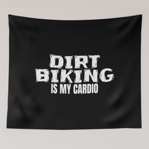Item preview, Dirt Biking Is My Cardio Dirt Biking T Shirt Merch designed and sold by PRINTS2HOT.
