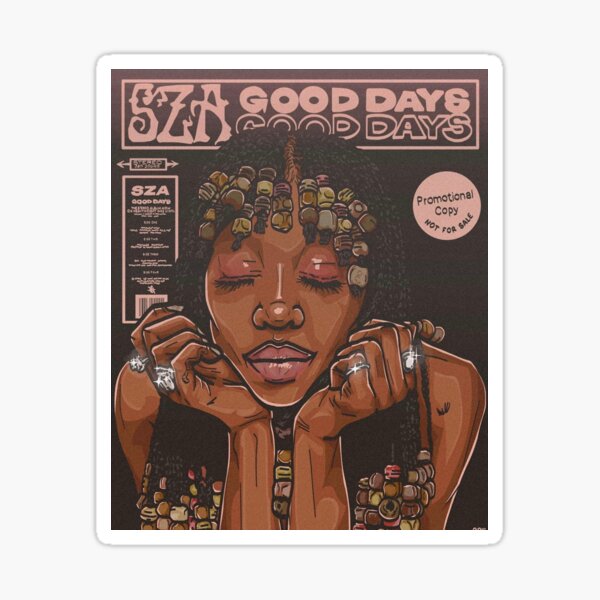 SZA Goodays Sticker