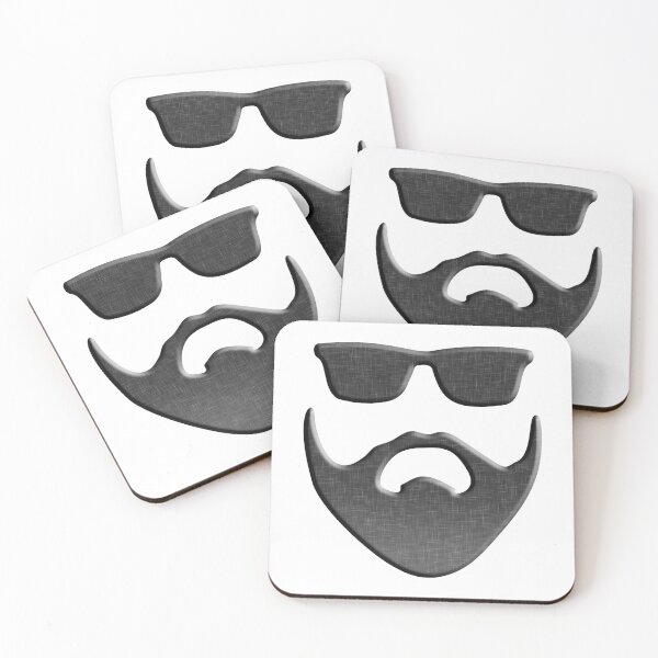 Item preview, Beard, mustache and sunglasses. designed and sold by boogeyman.