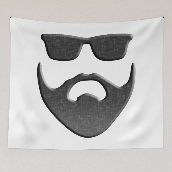 Item preview, Beard, mustache and sunglasses. designed and sold by boogeyman.