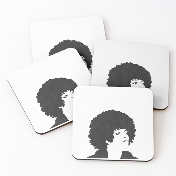 Item preview, Angela Davis Sticker designed and sold by YikesForever.