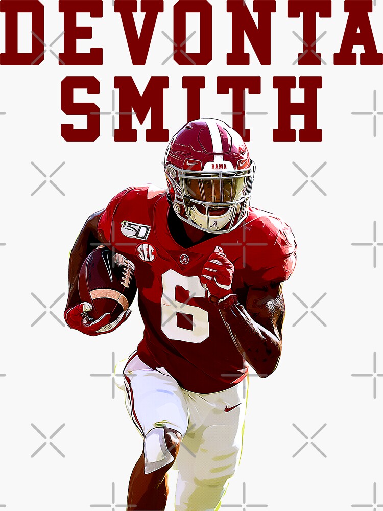 Devonta Smith Sticker for Sale by Sticker Vibes