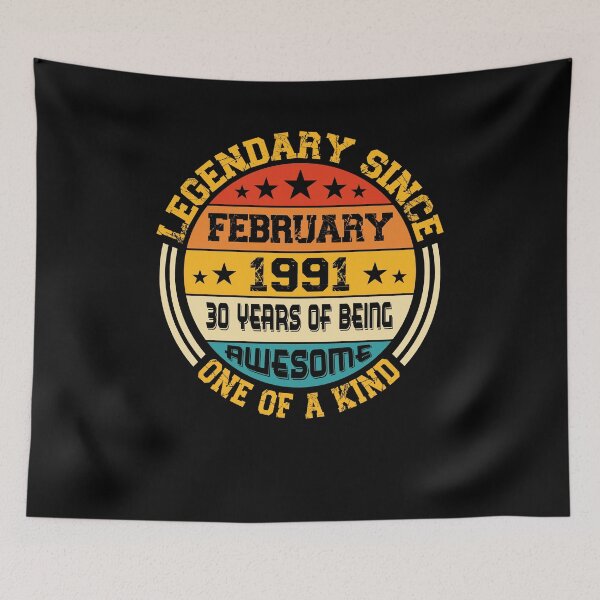 Item preview, 30th Birthday 30 Years Born In 1991 January designed and sold by Renergie.