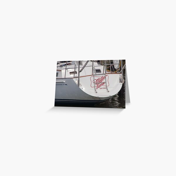 It's Miller Time! Greeting Card
