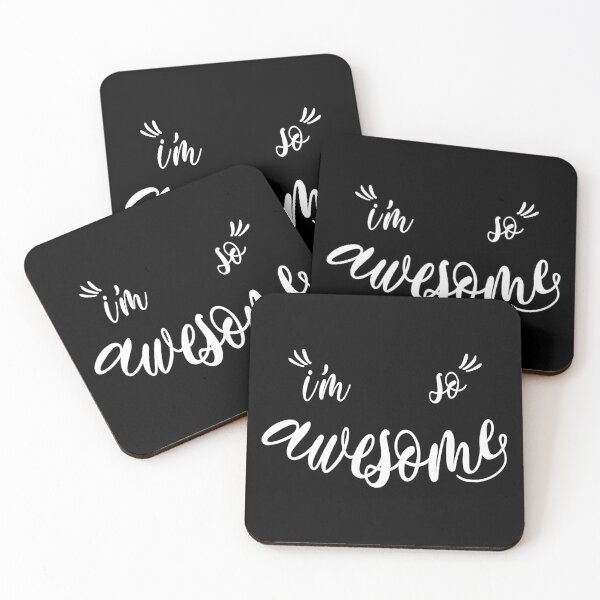 Item preview, I'M SO AWESOME SELF ESTEEM  designed and sold by lu2k.