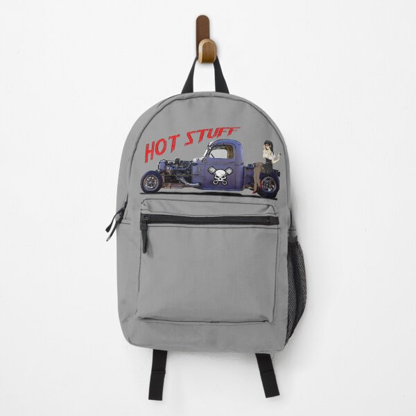 Item preview, Cool Truck Rat Rod with Anime Girl Hot Stuff designed and sold by CoolCarVideos.