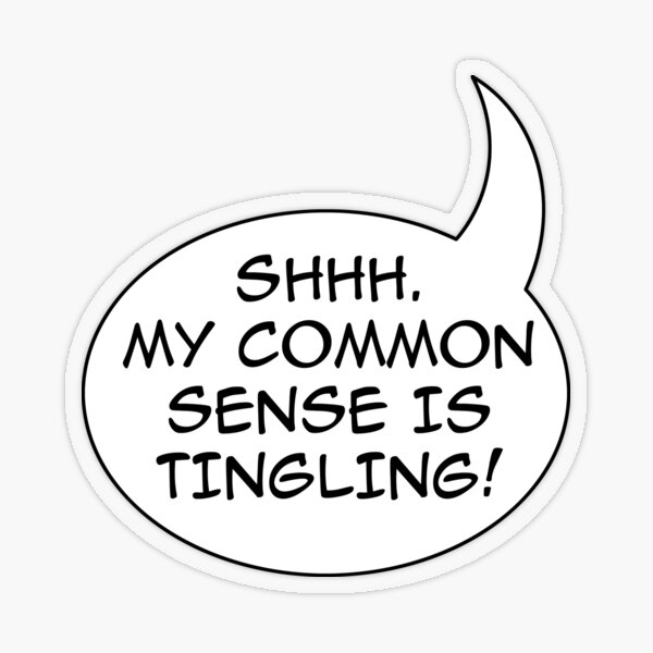 Item preview, Common sense designed and sold by Lee Stannard.