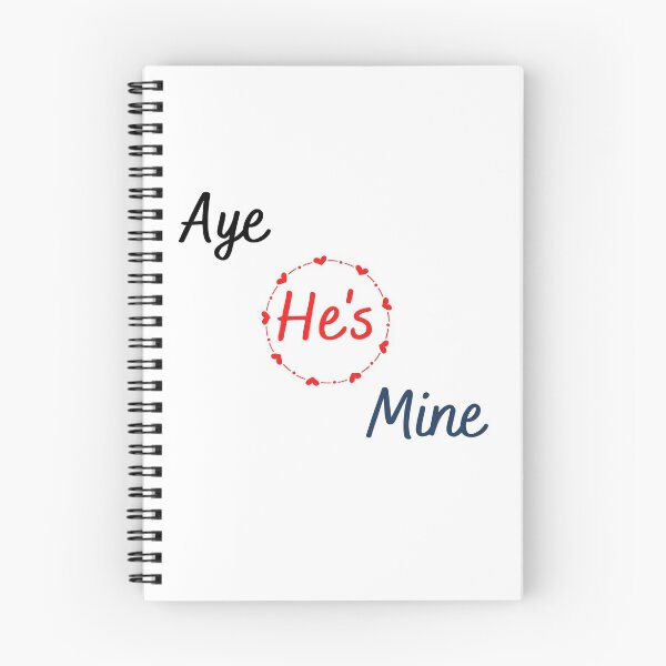 Item preview, Aye he's Mine |She is mine | She's mine | He is mine Valentines Day Gift | He is mine Valentine Gift designed and sold by PeaceStudio.