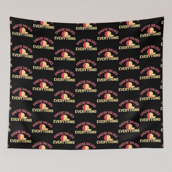 Item preview, A Block of Cheese Solves Everything designed and sold by SweetAndSpice.