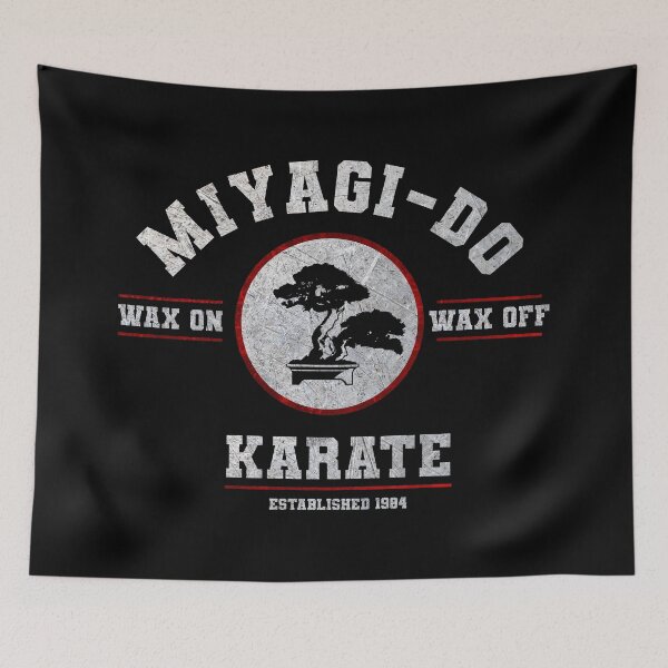 Aperçu de l'œuvre Miyagi Do Karate Kid Wax On Wax Off créée et vendue par Cassandrio.