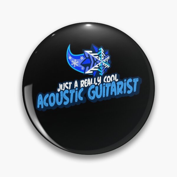 Item preview, Just A Really Cool Acoustic Guitarist designed and sold by PunyPun.