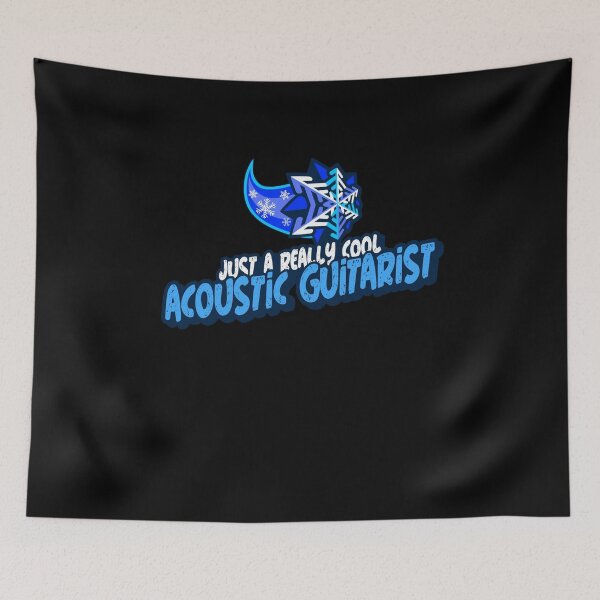 Item preview, Just A Really Cool Acoustic Guitarist designed and sold by PunyPun.