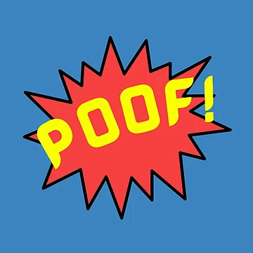 Artwork thumbnail, POOF! by PureGeometry