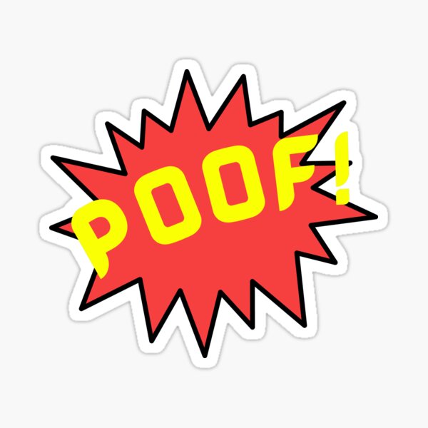 Item preview, POOF! designed and sold by PureGeometry.