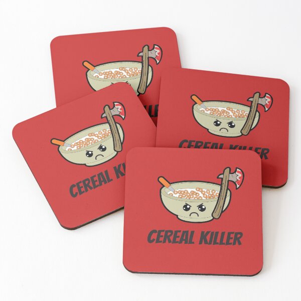 Item preview, Cereal Killer, Serial Killer Food Pun designed and sold by GoodMoodFood.
