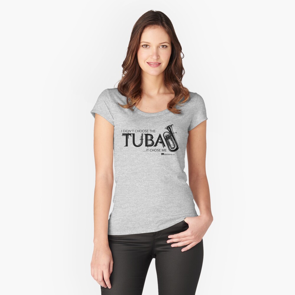 Item preview, Fitted Scoop T-Shirt designed and sold by RedLabelShirts.