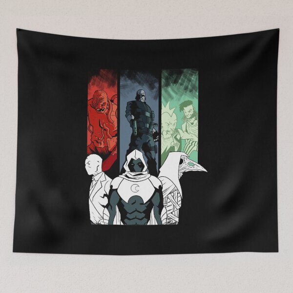 Item preview, Moon Knight Night Bloody Warrior Funny Legends designed and sold by MedievalLegend.