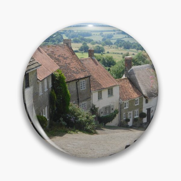 Item preview, Gold Hill, Shaftesbury, Dorset, England, UK. designed and sold by Happyappolis.