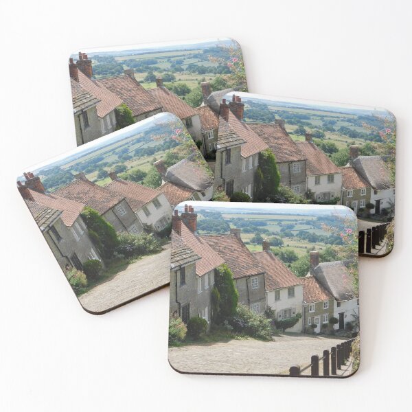Item preview, Gold Hill, Shaftesbury, Dorset, England, UK. designed and sold by Happyappolis.
