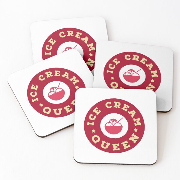 Item preview, Ice cream queen, cute ice cream logo designed and sold by efenem.