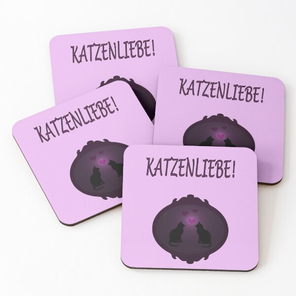 Item preview, Cat love purple designed and sold by Moonyflower.