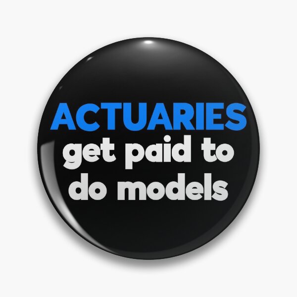 Item preview, Funny Actuary Actuaries Get Paid To Do Models designed and sold by juvajay.