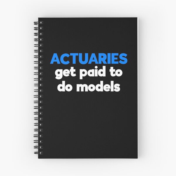 Item preview, Funny Actuary Actuaries Get Paid To Do Models designed and sold by juvajay.
