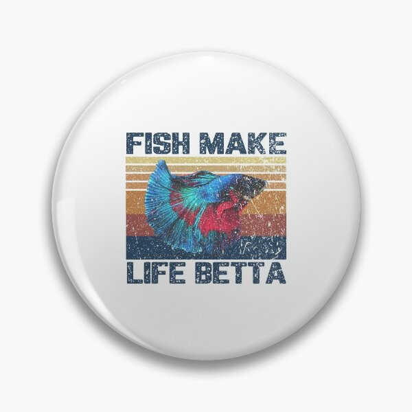 Item preview, Fish make life betta designed and sold by LimaChippewa.