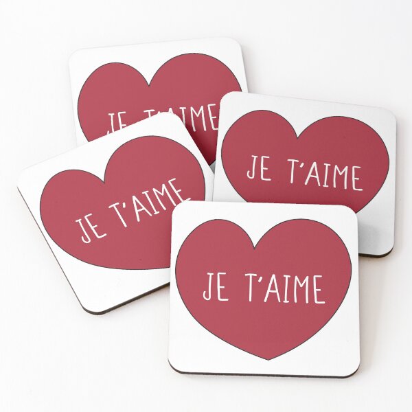 Item preview, I Love You Je T'aime designed and sold by Anzarr.