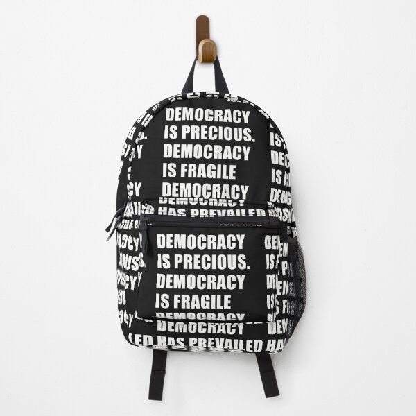 Item preview, democracy is precious Democracy is fragile democracy has prevailed designed and sold by Feline Rockstars.