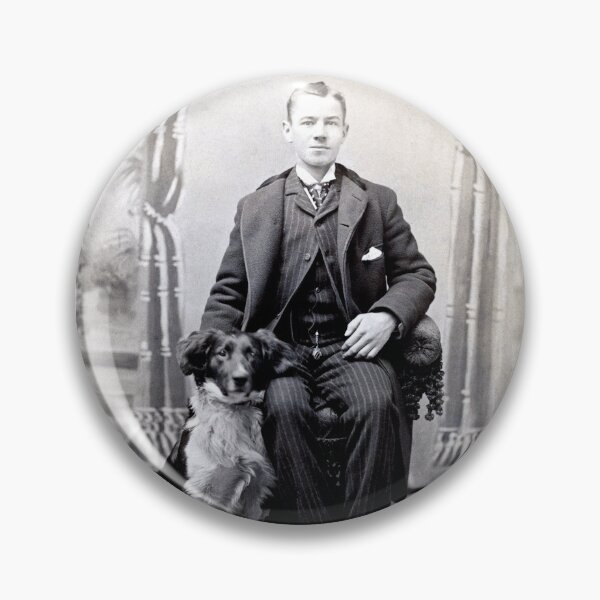 Item preview, 1890 Gentleman and his Dog designed and sold by retrophotoworks.