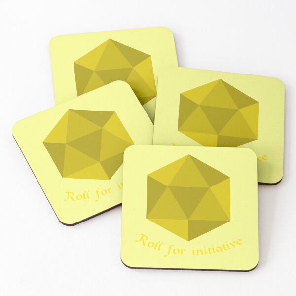 Item preview, D&D Roll for initiative Yellow designed and sold by hyone.