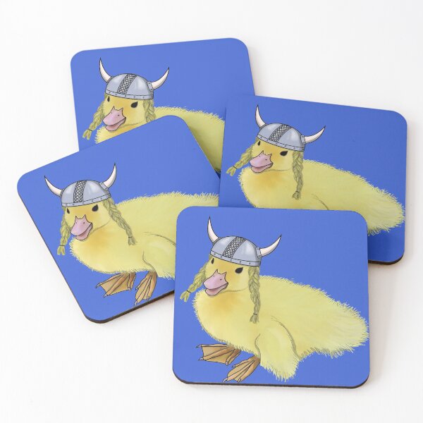 Item preview, Viking Opera Duckling - It Ain't Over Till the Fluffy Duck Sings designed and sold by creativekeener.