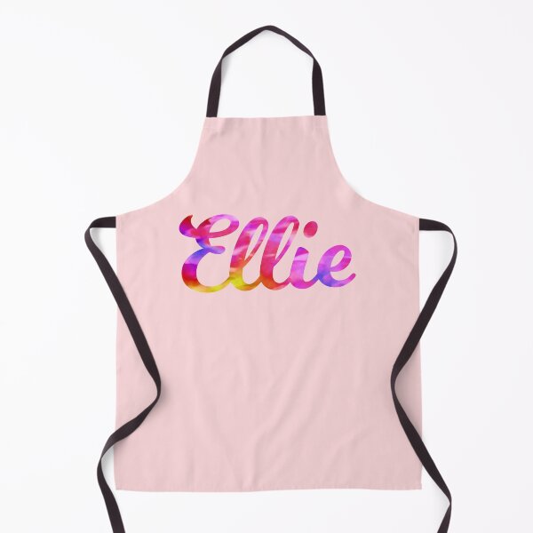 Item preview, Ellie girls name pretty multi-color design designed and sold by ComicKitsch.