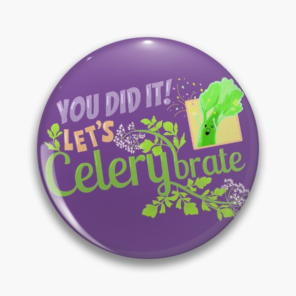 Item preview, You Did It! Let's Celerybrate - Punny Garden designed and sold by PunnyGarden.