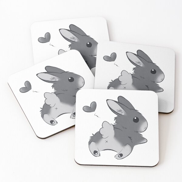 Item preview, Grey Bunny Butt designed and sold by Space-Ratsuki.