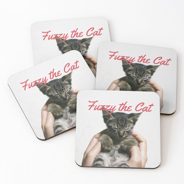 Item preview, Fuzzy the cat designed and sold by mgconseils.