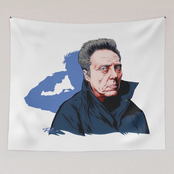 Item preview, Christopher Walken - An illustration by Paul Cemmick designed and sold by TIGERDAVER.