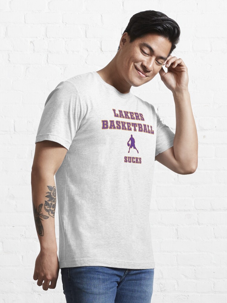 LA Lakers Basketball Hoop Graphic T-Shirt